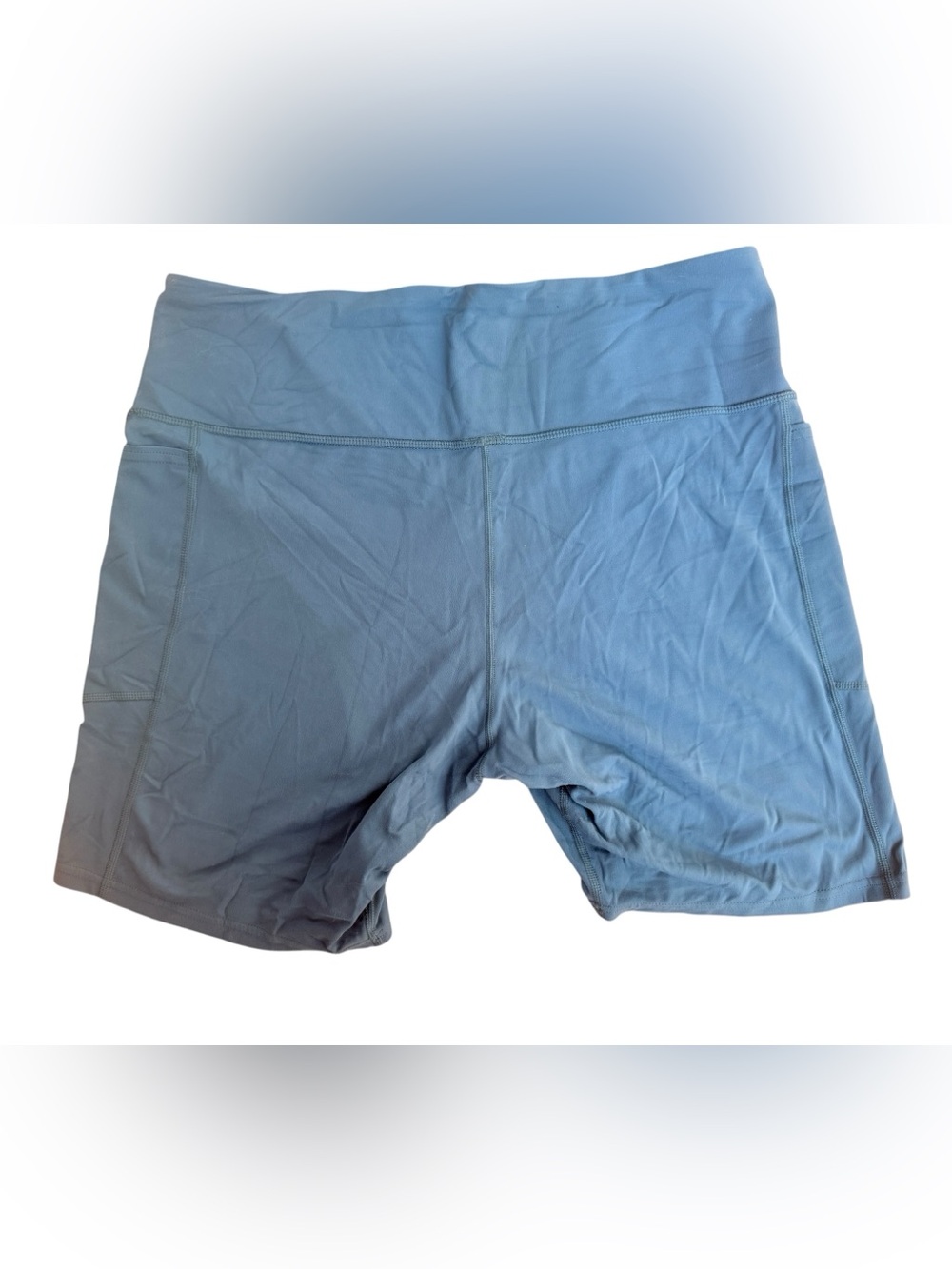 Patagonia Lightweight Steel-Blue Exercise Shorts